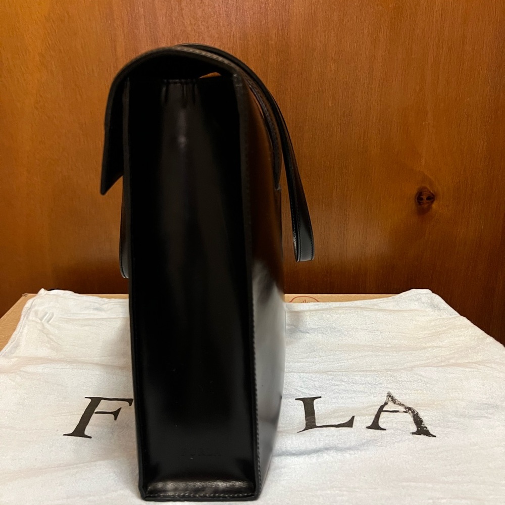 Vintage Structured Furla Work Bag/Computer Bag - image 4